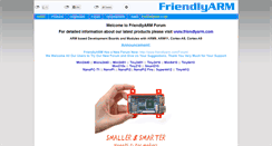 Desktop Screenshot of friendlyarm.net